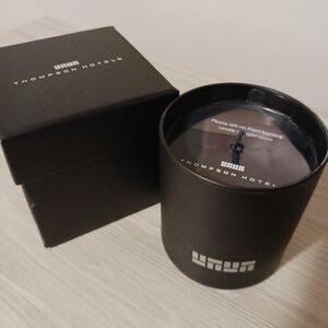 Thompson Hotels Black Luxury Candle